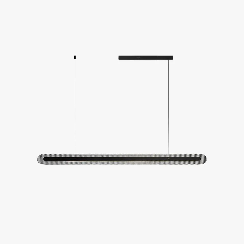 Lampadario tavolo da pranzo nero acrilico elegante - clowasit.com