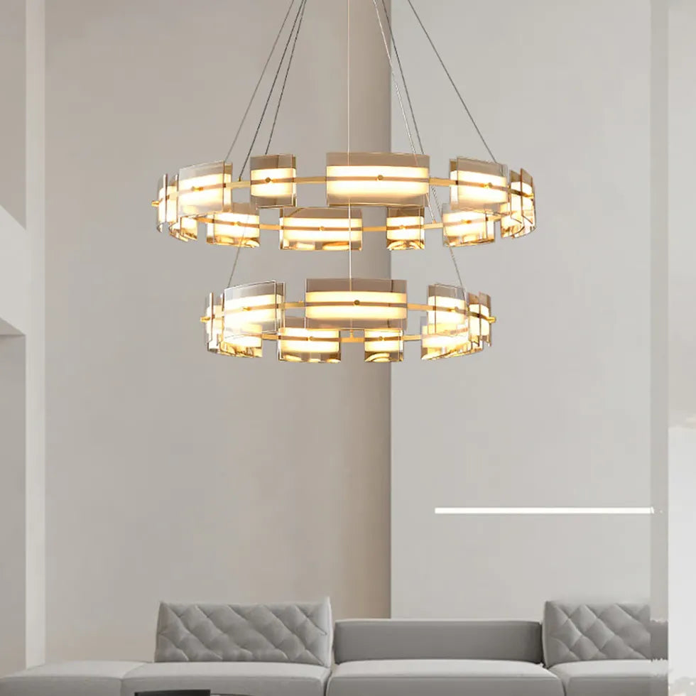 Lampadari eleganti salone Stile e luminosità - clowasit.com