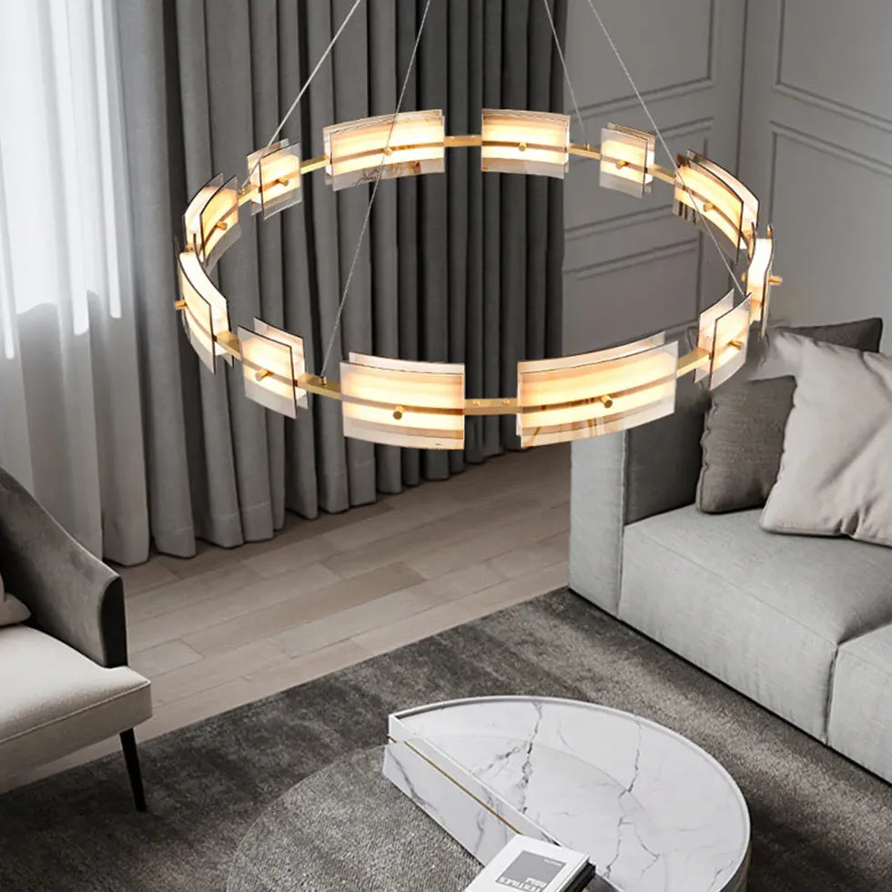 Lampadari eleganti salone Stile e luminosità - clowasit.com