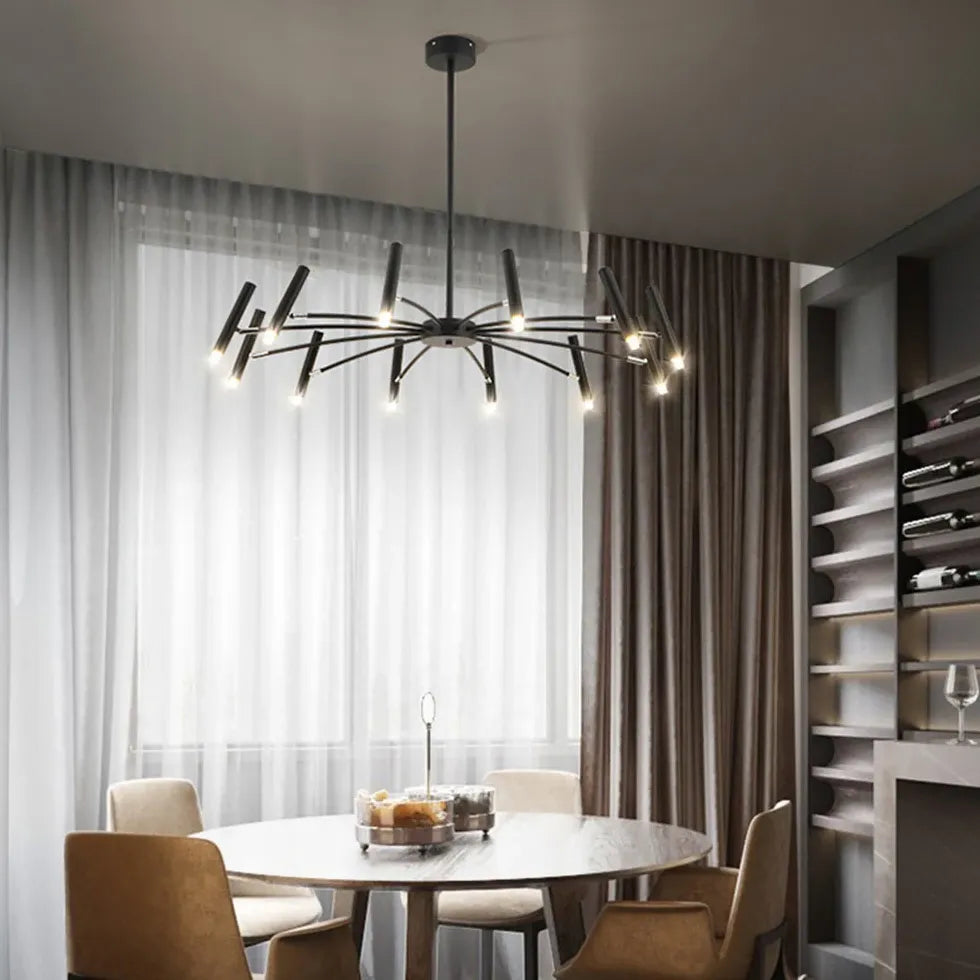 Lampadario in Metallo Stile Faretto Soggiorno - clowasit.com