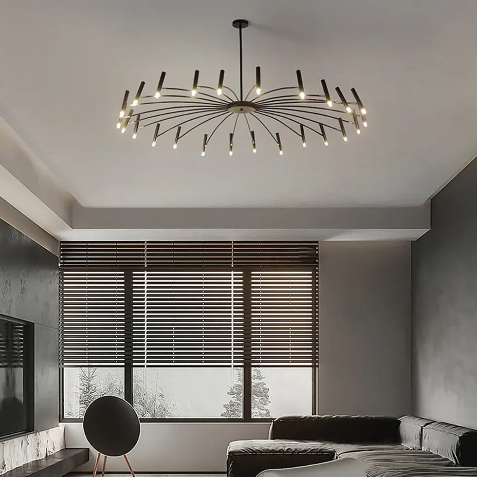 Lampadario in Metallo Stile Faretto Soggiorno - clowasit.com