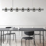 Lampadario sala da pranzo moderni multi-luci vetro - clowasit.com