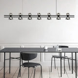 Lampadario sala da pranzo moderni multi-luci vetro - clowasit.com