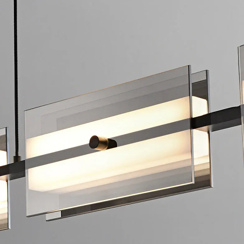 Lampadario moderno sala da pranzo Eleganza lineare - clowasit.com
