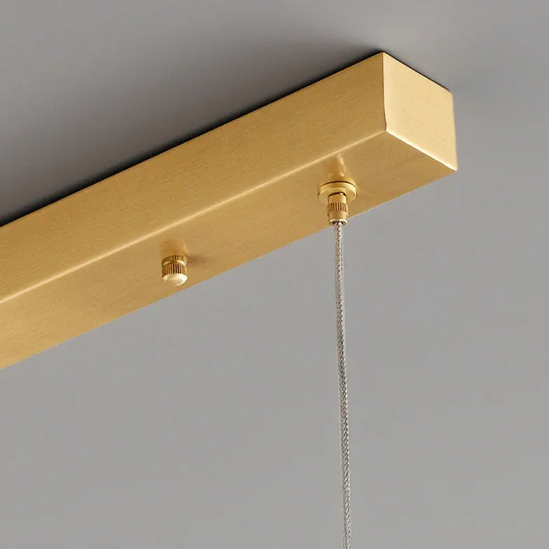 Lampadario moderno sala da pranzo Eleganza lineare - clowasit.com