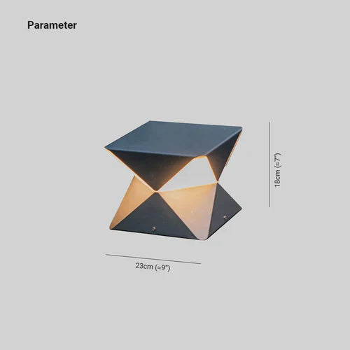 Lampada da terra pieghevole geometrica - clowasit.com
