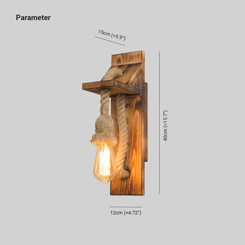 Applique Rustiche In Legno Per Camera Industriale - clowasit.com