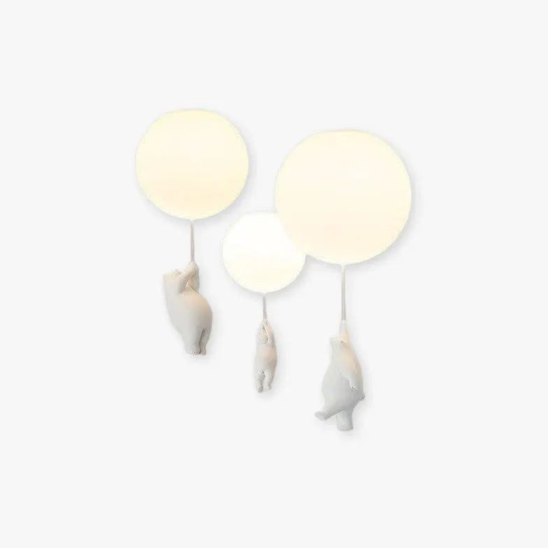 Lampada da Soffitto Orsetto Stile Crema per Bambini - clowasit.com