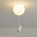 Lampada da Soffitto Orsetto Stile Crema per Bambini - clowasit.com