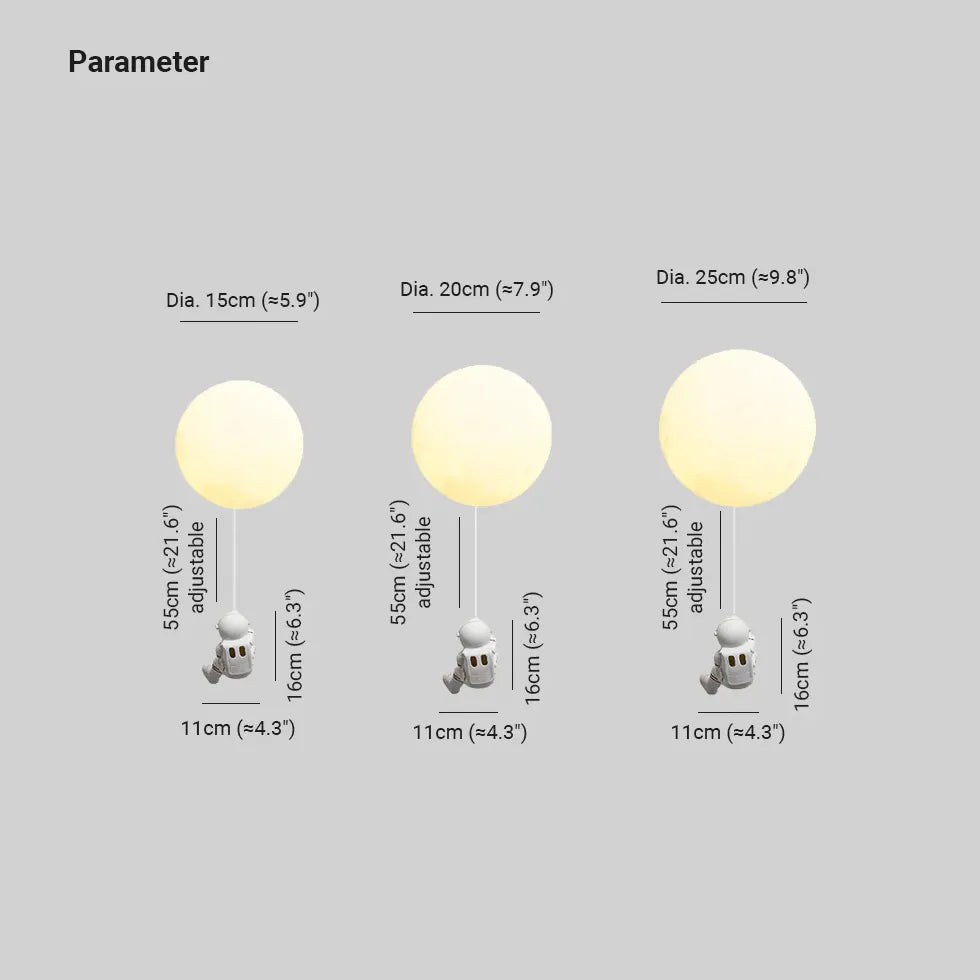 Lampada da parete applique e la Luna - clowasit.com