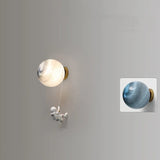 Lampada da parete applique e la Luna - clowasit.com