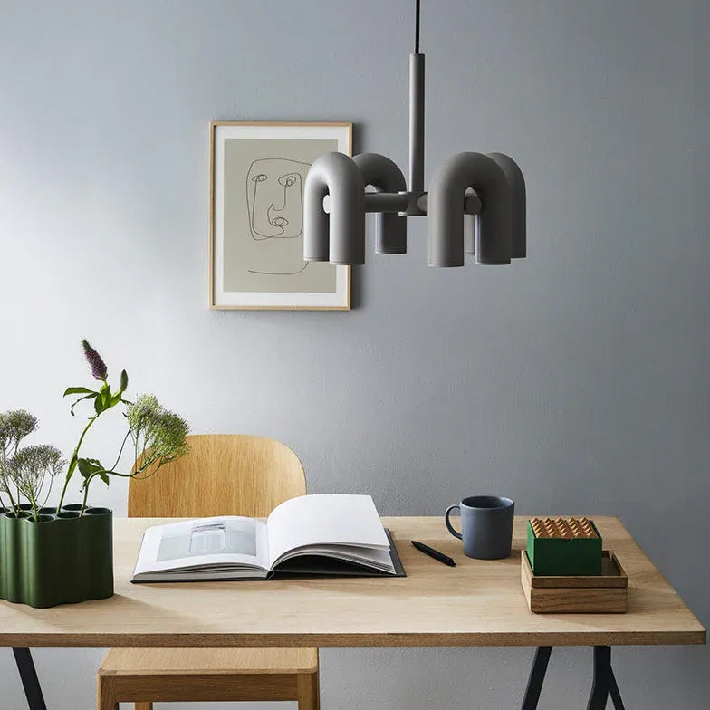 Lampadari moderni nero Design semplice LED - clowasit.com