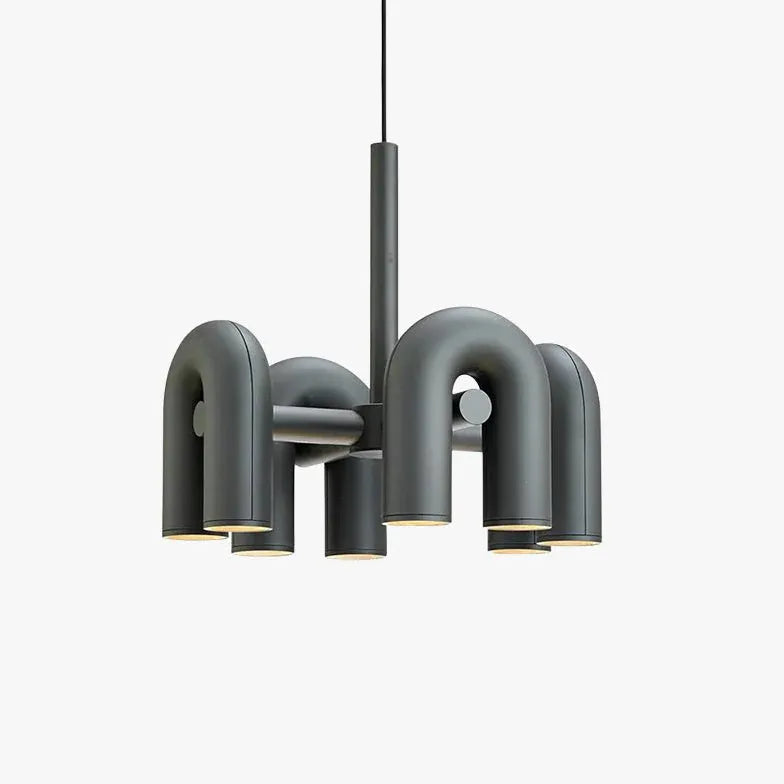 Lampadari moderni nero Design semplice LED - clowasit.com