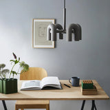 Lampadari moderni nero Design semplice LED - clowasit.com