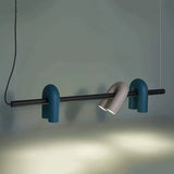 Lampadari sospesi led U forma nera - clowasit.com