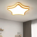 Plafoniere moderne a parete Stelle in Legno - clowasit.com