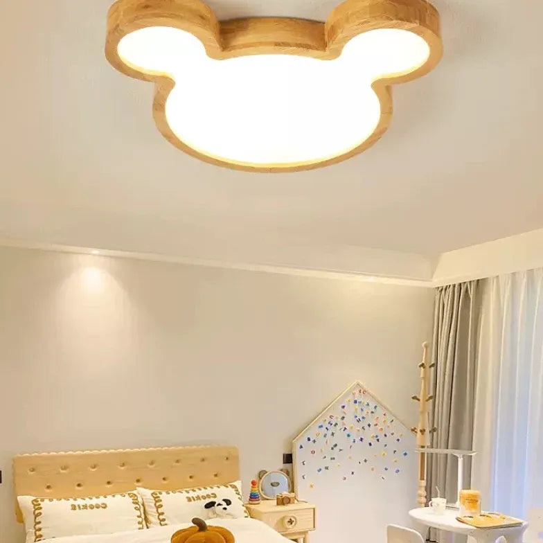 Plafoniere moderne a parete Stelle in Legno - clowasit.com