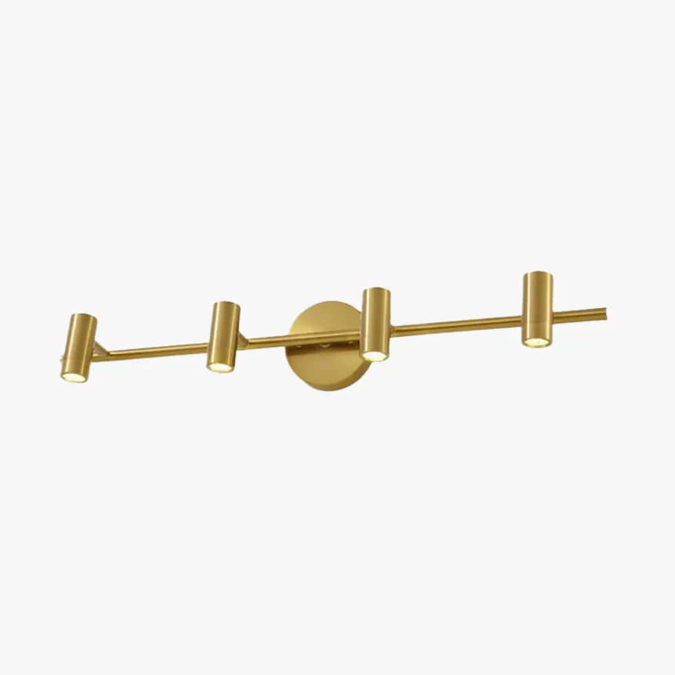 Illuminazione bagno faretti specchio in ottone - clowasit.com
