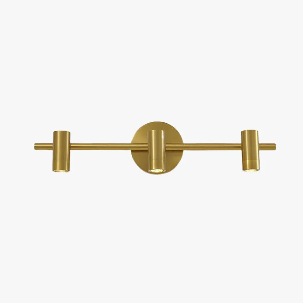 Illuminazione bagno faretti specchio in ottone - clowasit.com