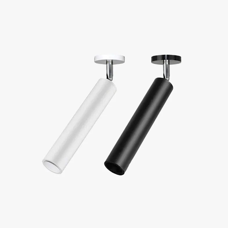Applique da soffitto moderne per cilindro nero - clowasit.com