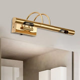 Applique bagno moderne lampade cilindriche dorate - clowasit.com