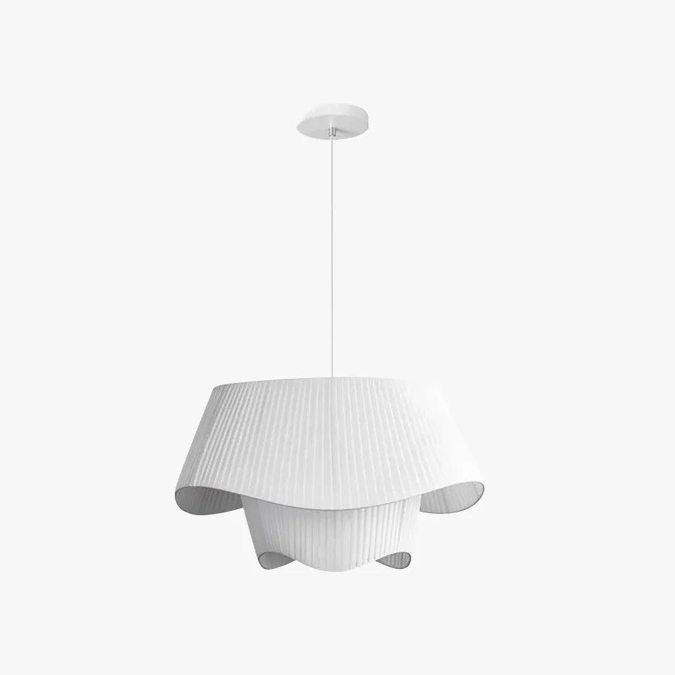 Lampadario Stoffa Moderni Elegante con Linee Curve - clowasit.com