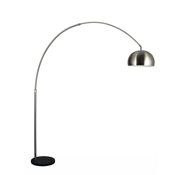Lampada da Terra Curva Design Moderno Metallo