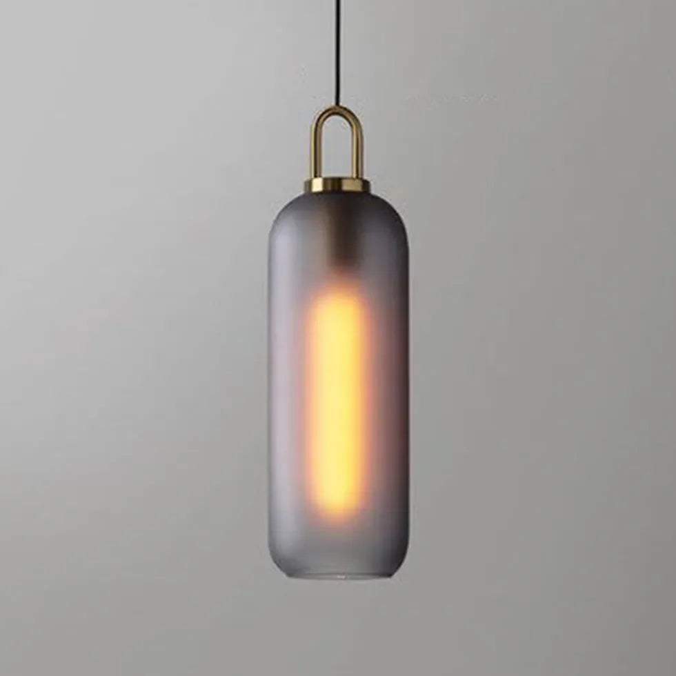 Lampadario Vetro Trasparente Design Industriale Moderno - clowasit.com