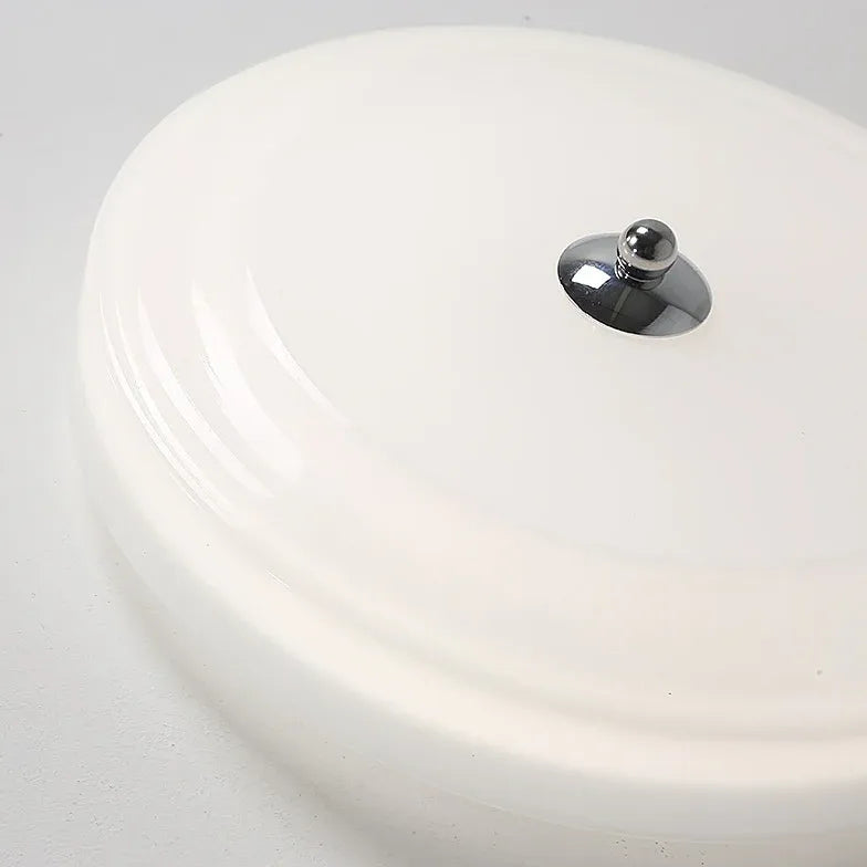 Lampadari in vetro bianco Eleganza per camera - clowasit.com