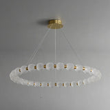 Lampadario classico sala da pranzo luce dorata - clowasit.com