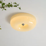 Plafoniera led da incasso Vetro Giallo Rotondo - clowasit.com