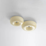 Plafoniera led da incasso Vetro Giallo Rotondo - clowasit.com