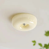 Plafoniera led da incasso Vetro Giallo Rotondo - clowasit.com