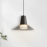 Lampade a sospensione industriali vetro rigato - clowasit.com