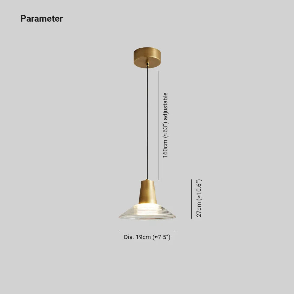 Lampade a sospensione industriali vetro rigato - clowasit.com