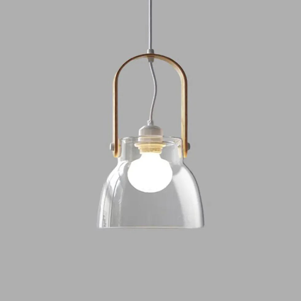 Lampadari a sospensione moderni in vetro trasparente - clowasit.com