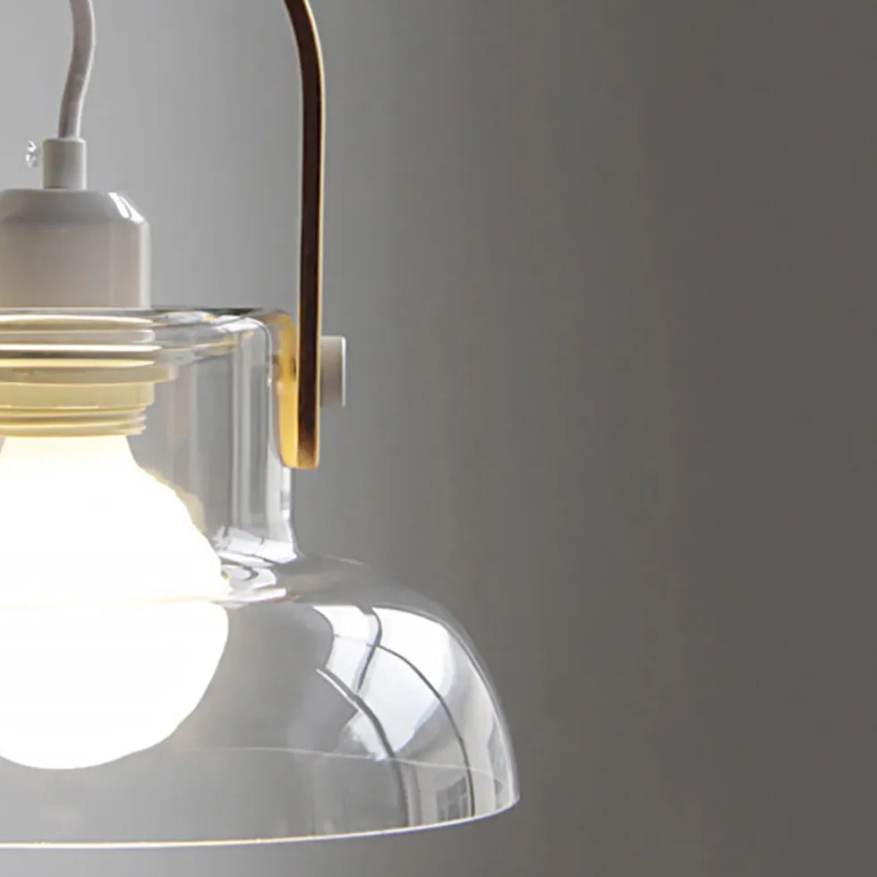 Lampadari a sospensione moderni in vetro trasparente - clowasit.com