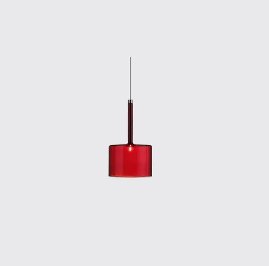 Lampadario in vetro colorato per soggiorno elegante - clowasit.com