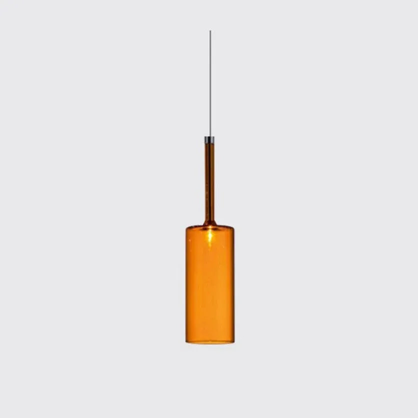Lampadario in vetro colorato per soggiorno elegante - clowasit.com