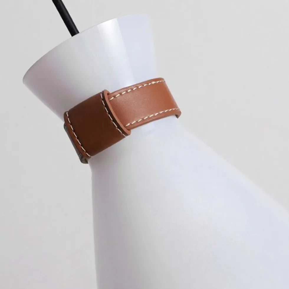 Lampadario in vetro bianco LED goccia - clowasit.com