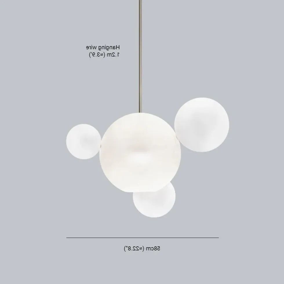 Lampadario Cucina Vetro Design Elegante Trasparente - clowasit.com