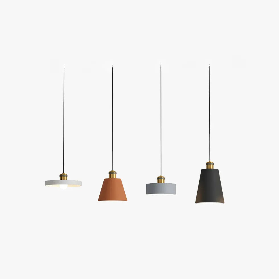 Lampadari moderni geometrici in metallo multicolore - clowasit.com