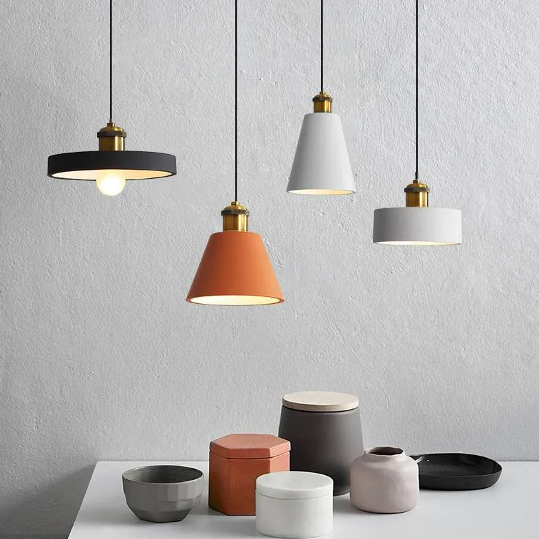 Lampadari moderni geometrici in metallo multicolore - clowasit.com