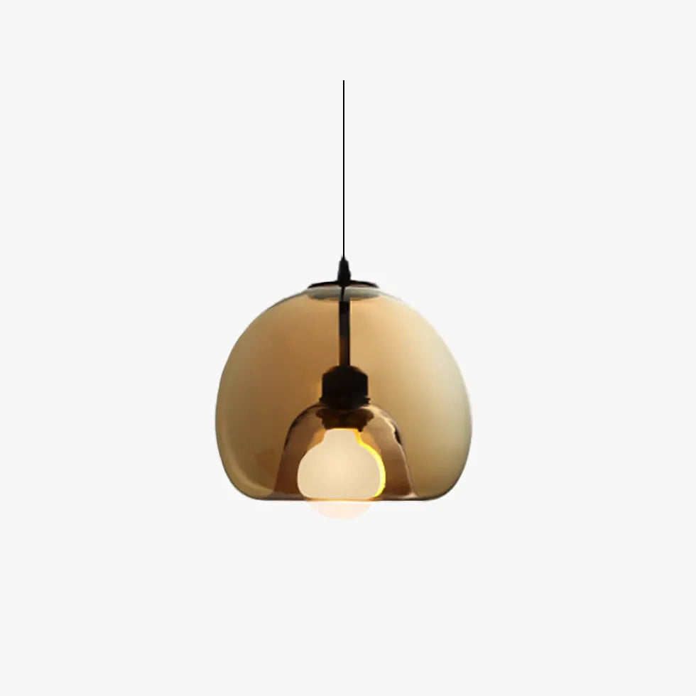 Lampadario Moderno Sfere in Vetro Trasparente Eleganza - clowasit.com