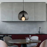 Lampadario Moderno Sfere in Vetro Trasparente Eleganza - clowasit.com