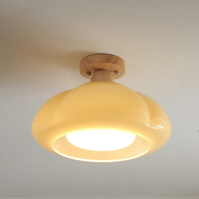 Lampadari eleganti soggiorno In Vetro Arancione - clowasit.com