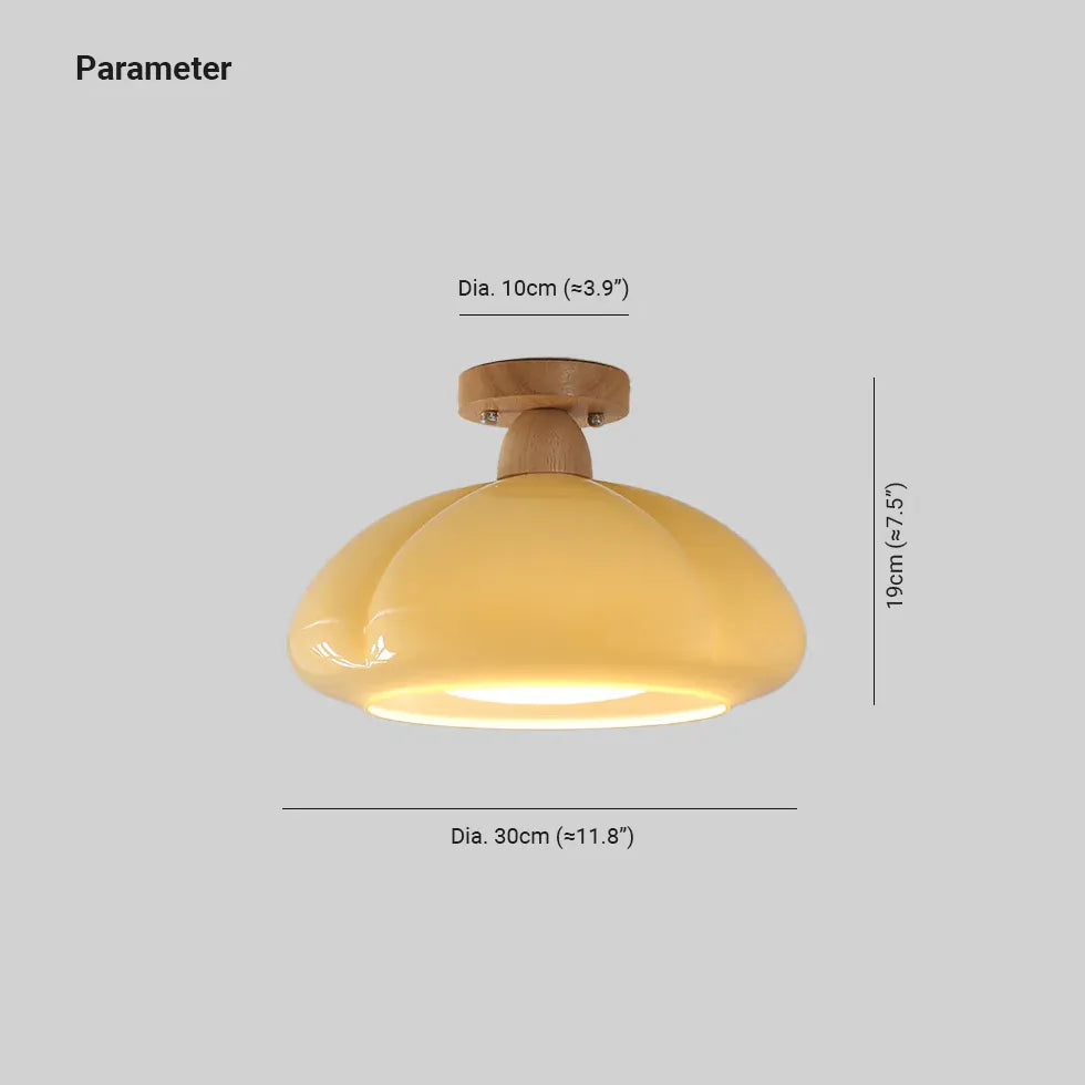 Lampadari eleganti soggiorno In Vetro Arancione - clowasit.com