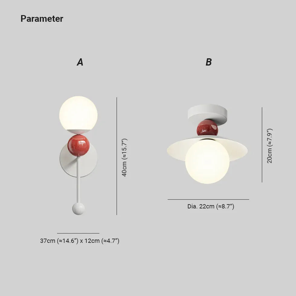 Applique moderne per camera da letto Geometrico - clowasit.com