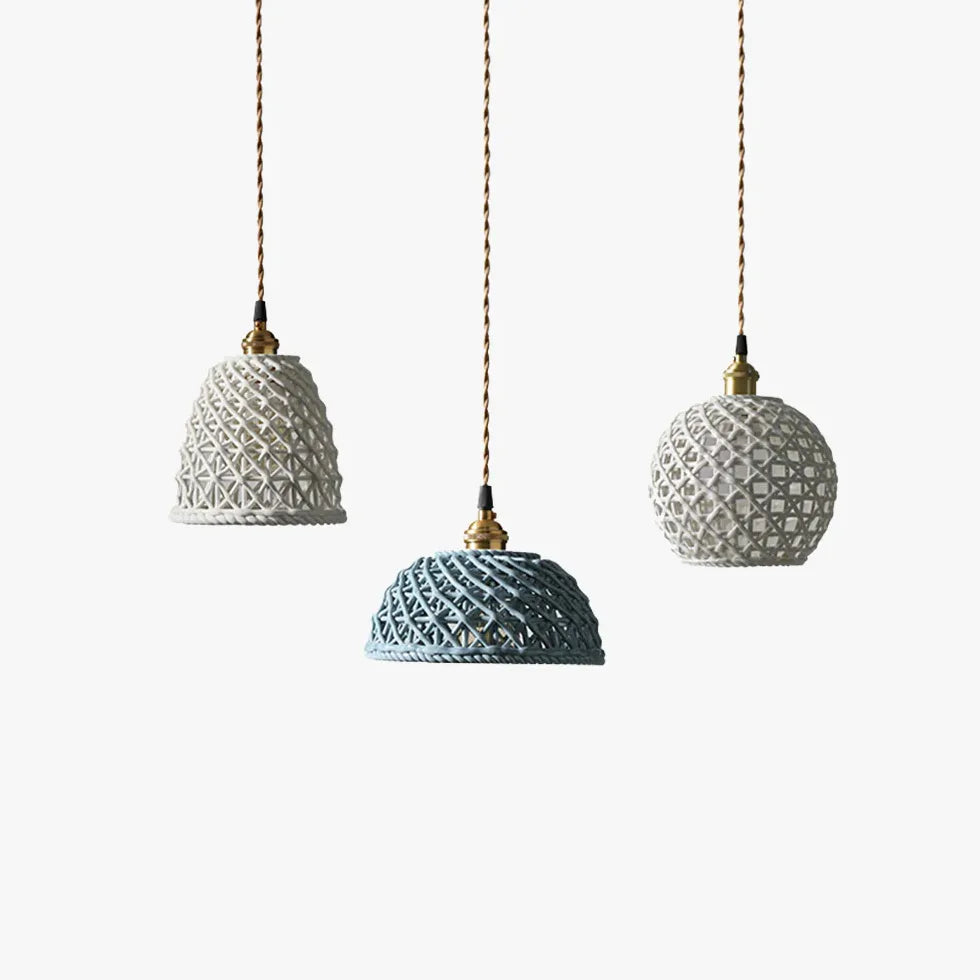 Lampadario in ceramica vintage stile elegante - clowasit.com