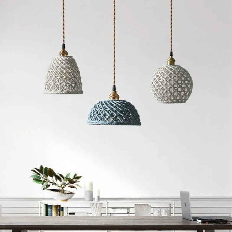 Lampadario in ceramica vintage stile elegante - clowasit.com